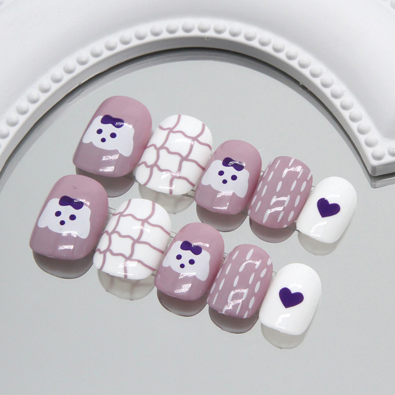 24 Stück quadratische Presse a – Nail Art Press On Bewertung und Preis