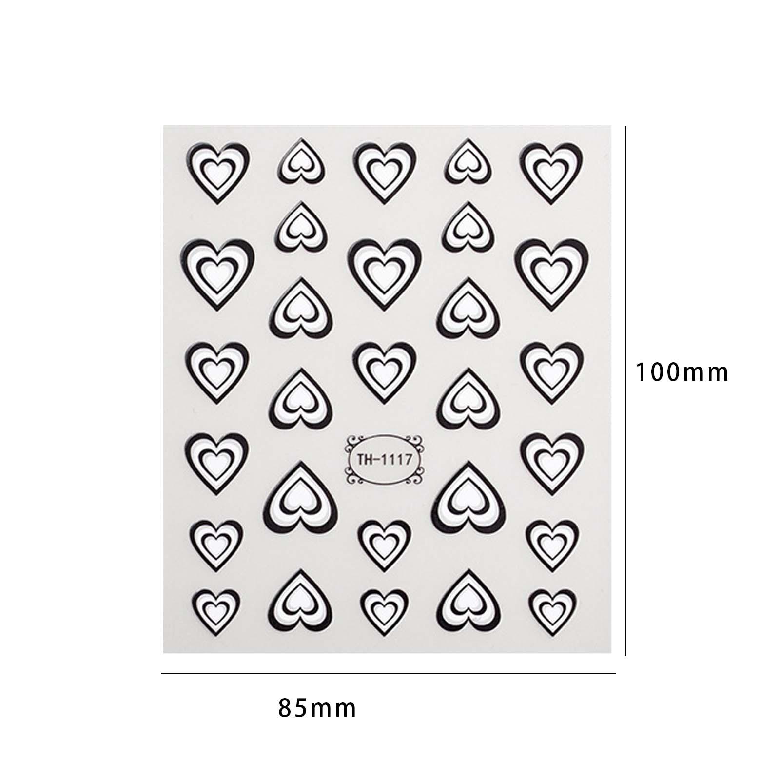 Valentinstag 3D-Herz-Nagelkuns – Nail Art Valentines Day Bewertung und Preis