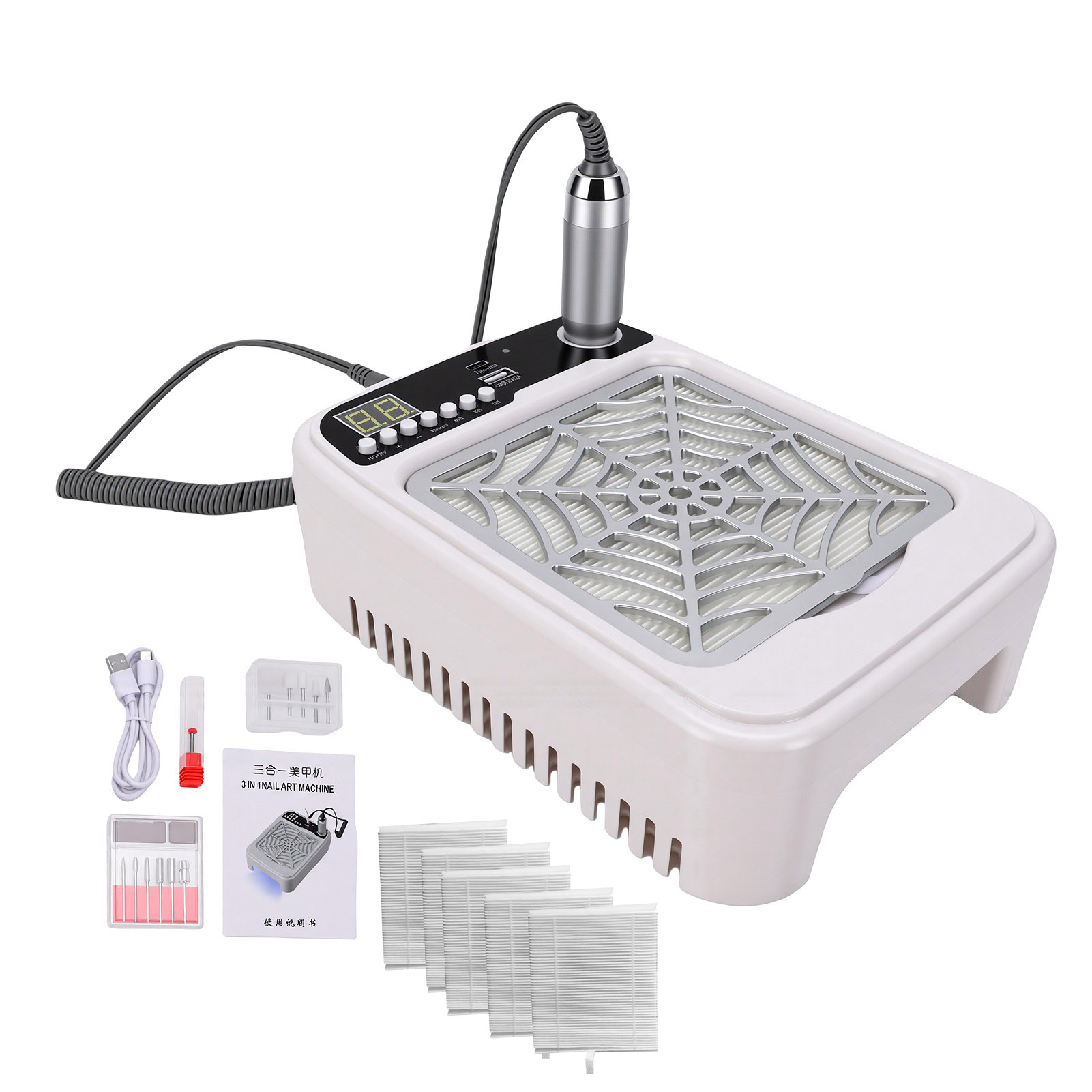 3-in-1 Nagelbohrmaschine mit S – Nail Drill Machine Bewertung und Preis