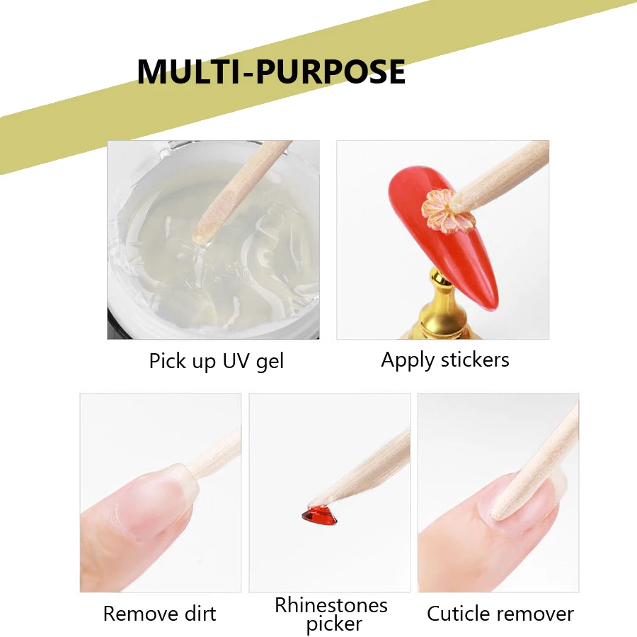 100 Stück Nagelkunst-Design Or – Nail Art Orange Bewertung und Preis