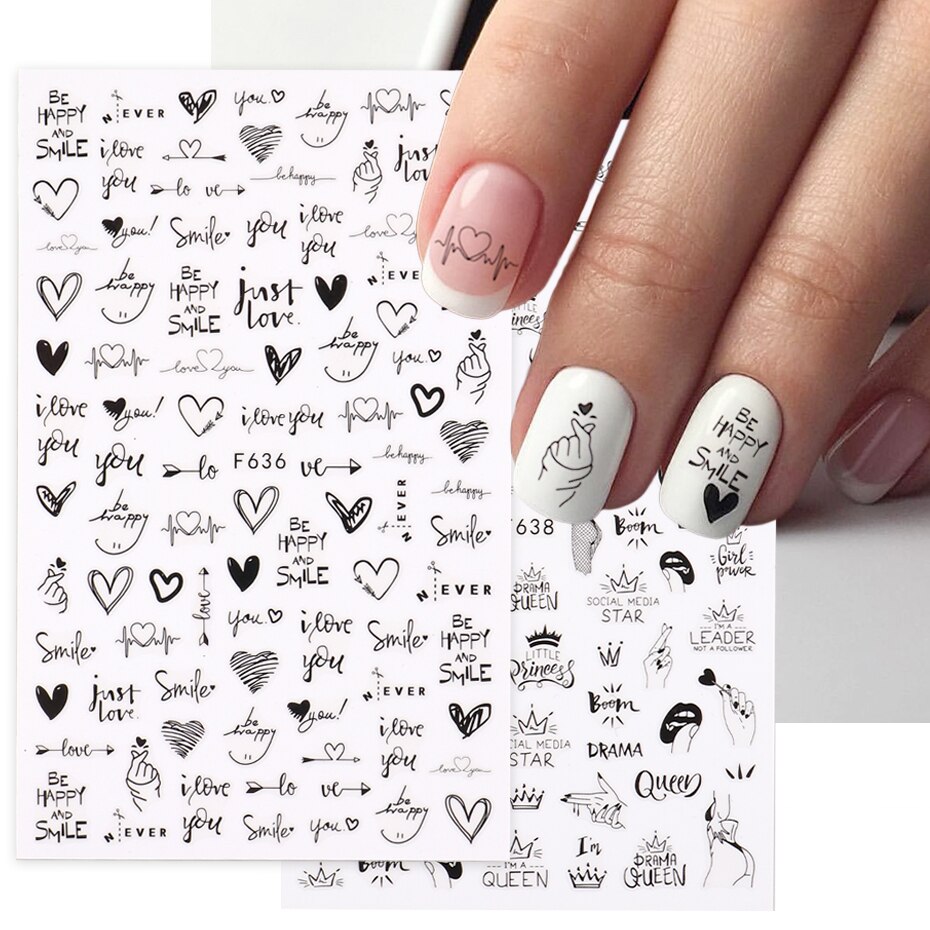 2 Stück Herz Liebe Design 3D N – Nail Art Valentines Day Bewertung und Preis
