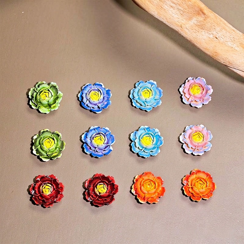 50 Stück, gemischte Farben, 3D – Nail Art Ombre Bewertung und Preis