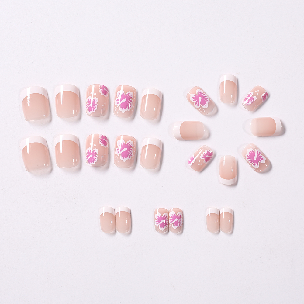 24 Stück künstliche Nägel mit  – Nail Art Press On Bewertung und Preis
