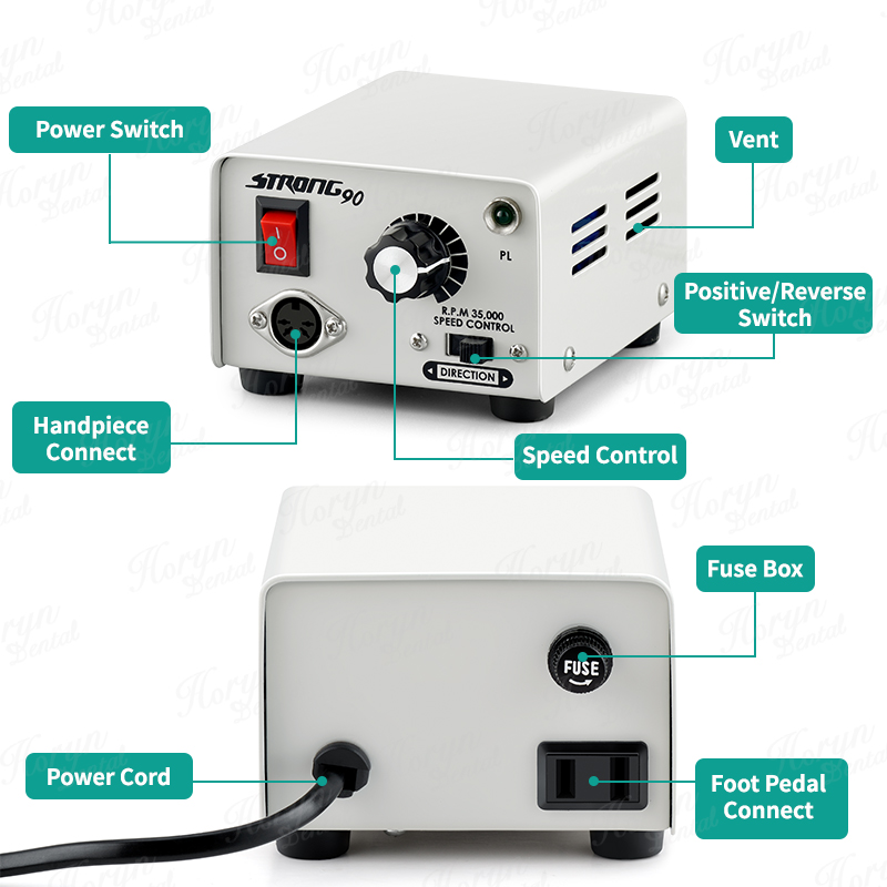 65 W starker 90 Mikromotor 102 – Nail Drill Machine Bewertung und Preis