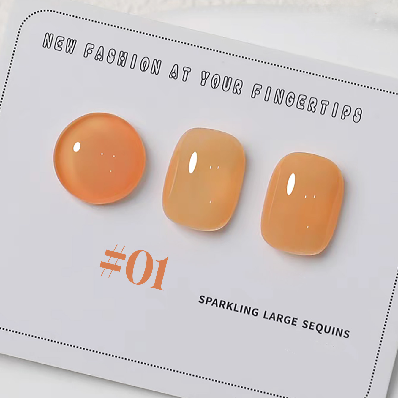 1-6 Stück PSK Neue Macaron Can – Nail Art Orange Bewertung und Preis